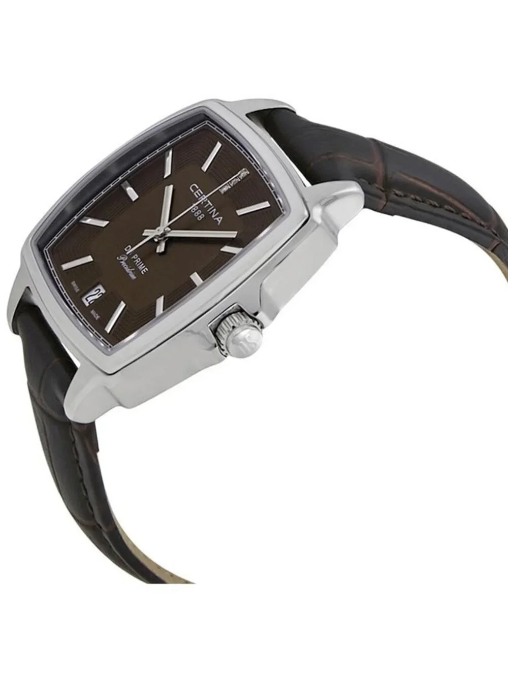 NWT Certina DS Prime Shape Brown Dial Ladies Watch